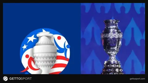 Amerika Kubokunun loqosu və futbol topu