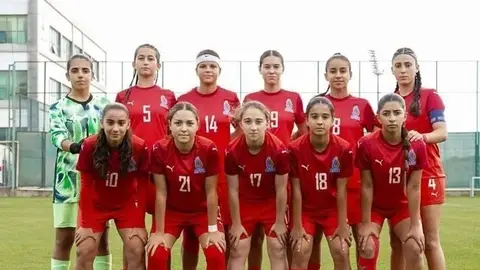 Azərbaycan və Kosovo qızlardan ibarət U-17 milli komandalarının futbol matçı