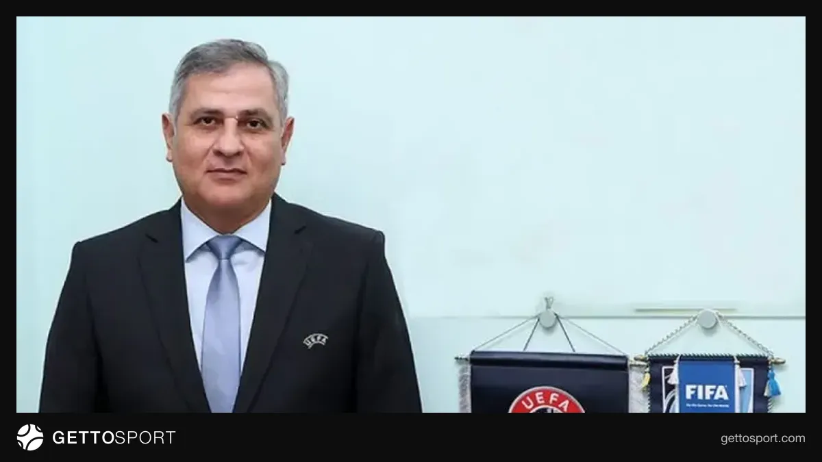 Elçin Səmədli futzal meydançasında hakim-inspektor kimi