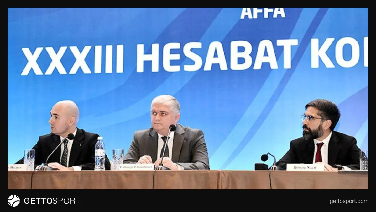AFFA binası və ya konfrans zalında narazı məruzə