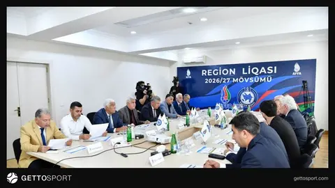 AFFA rəsmiləri və zonaların püşkü mərasimində toplandı