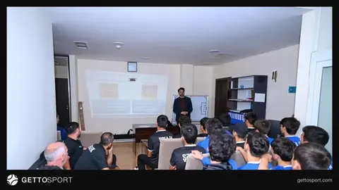 AFFA-nın komplayns şöbəsinin məşqi zamanı təqdimat və iştirakçılar