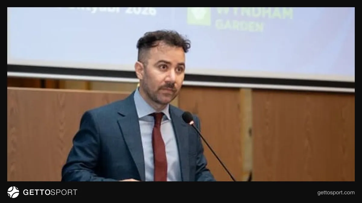 AFFA Futbol İnkişaf Departamentinin rəhbəri Sərxan Hüseynov çıxış edir