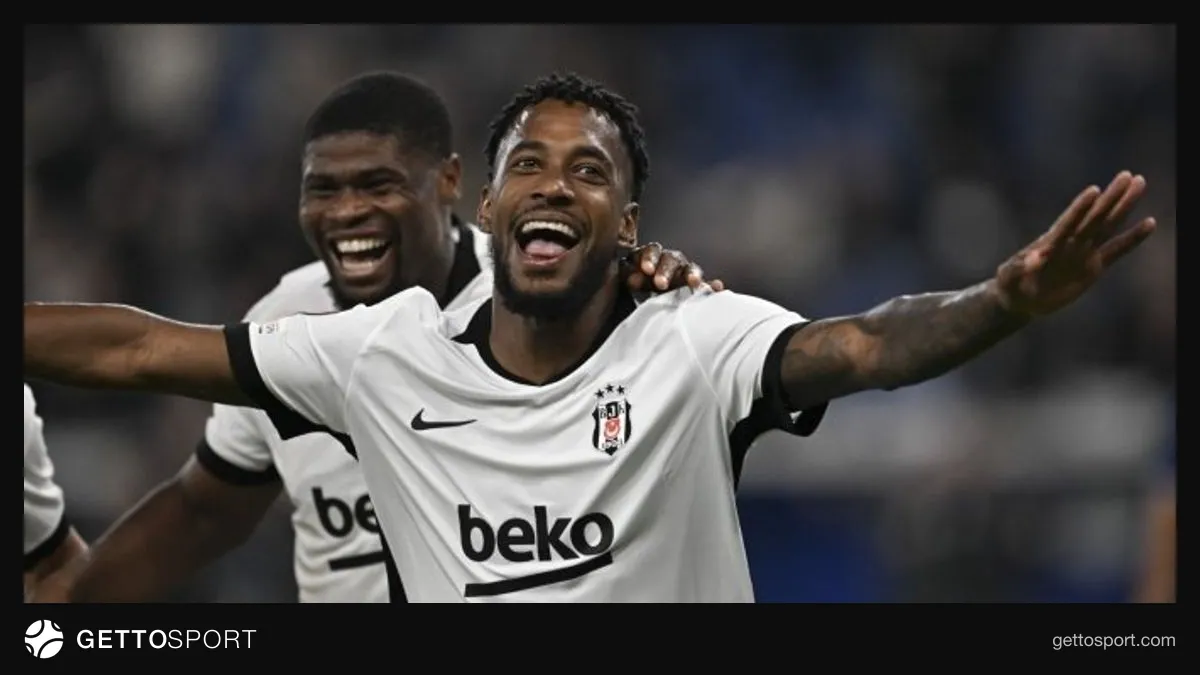 Beşiktaş formasıyla gol sevinci yaşayan Amir Murillo