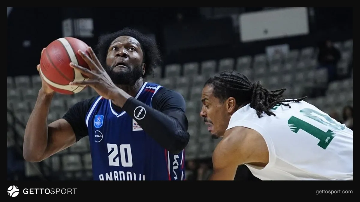 BJK Akatlar salonunda Anadolu Efes ile Esenler Erokspor maçından genel görünüm