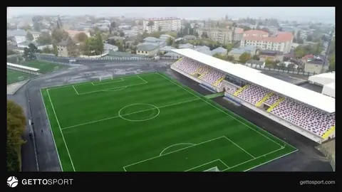 Araz-Naxçıvan futbol komandası və Naxçıvan şəhər stadionu görüntüsü