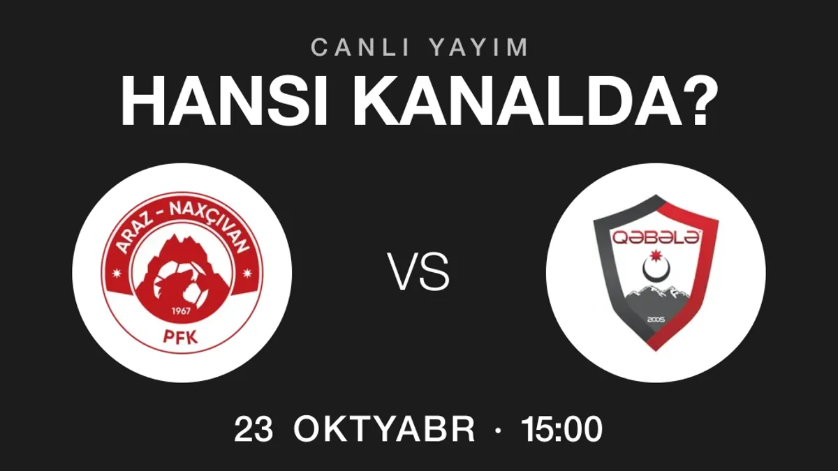 Araz-Naxçıvan – Qəbələ oyununun yayım kanalı