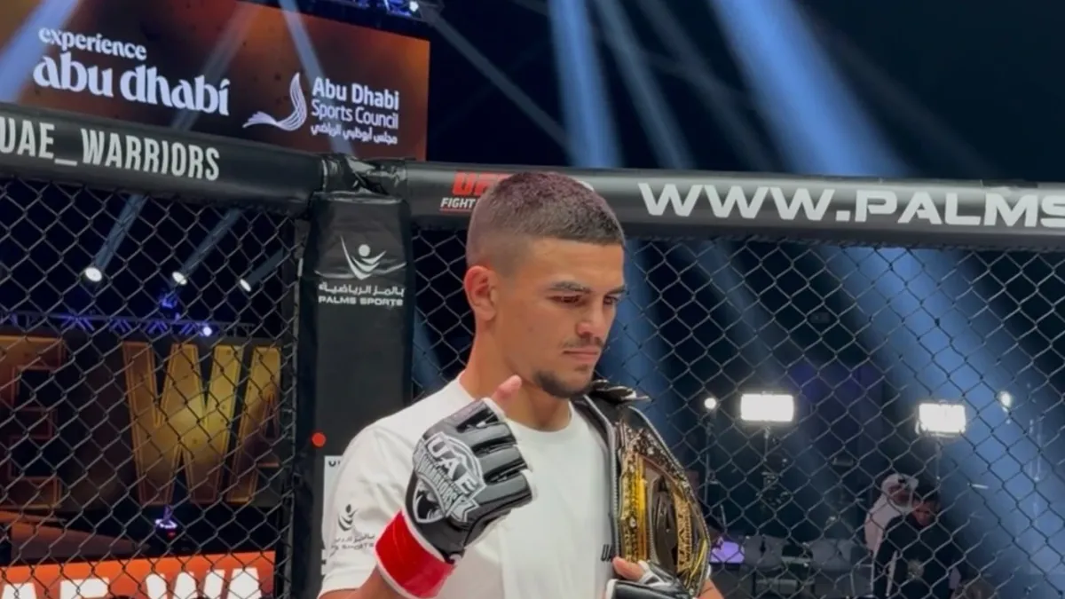 Asəf Çopurov UFC çəkiölçmə mərasimində
