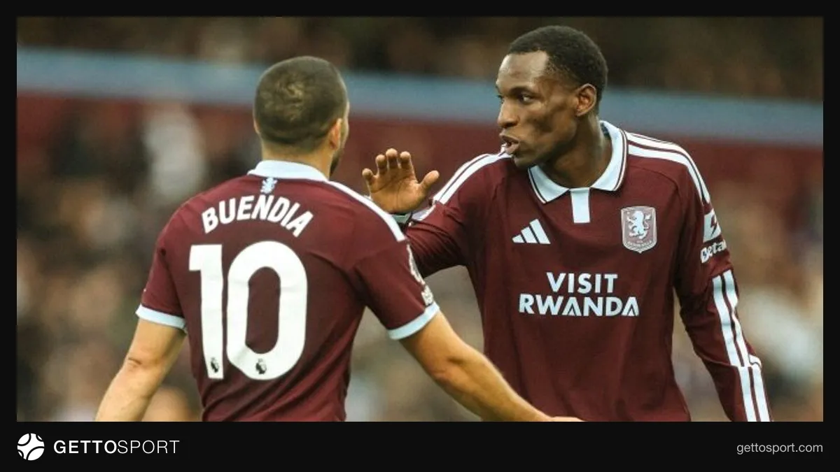 Villa Park stadyumunda Aston Villa ile Brentford maçından genel görüş