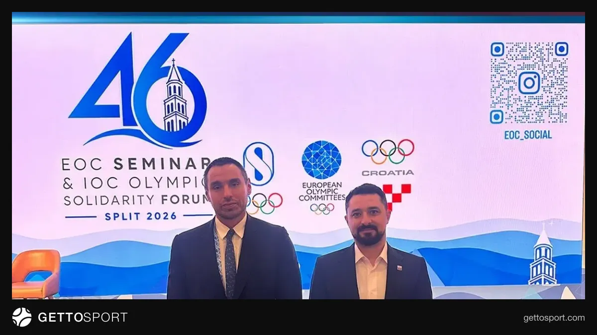 Azər Əliyev və Anar Bağırov Splitdə forumda