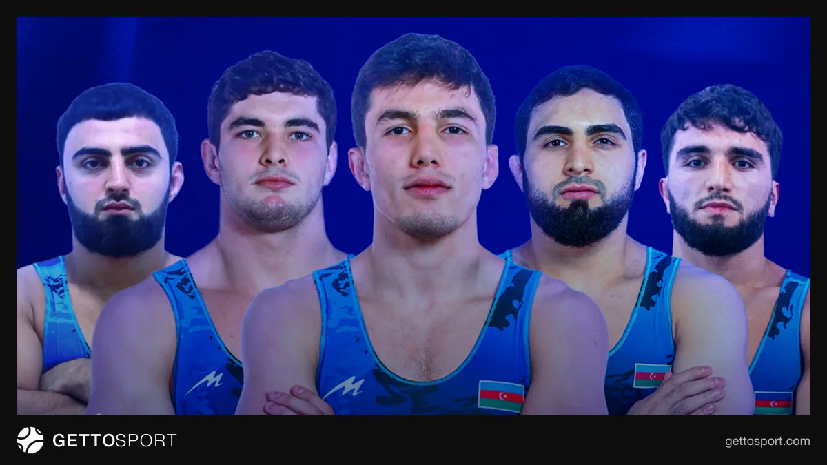 Las Veqas U23 güləş çempionatında medal qazanan azərbaycanlı güləşçilər