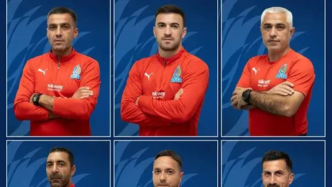 Azərbaycan U-15 millisinin məşqçi heyəti birgə