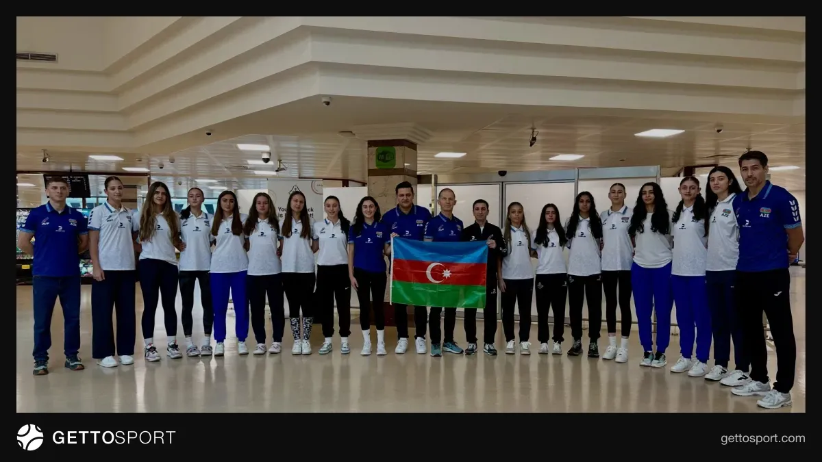 Azərbaycan U-20 qadın voleybol komandası yola düşür