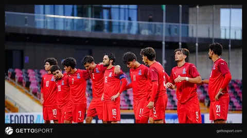 Azərbaycan U-20 komandası Qəbələ stadionunda yoxlama matçında