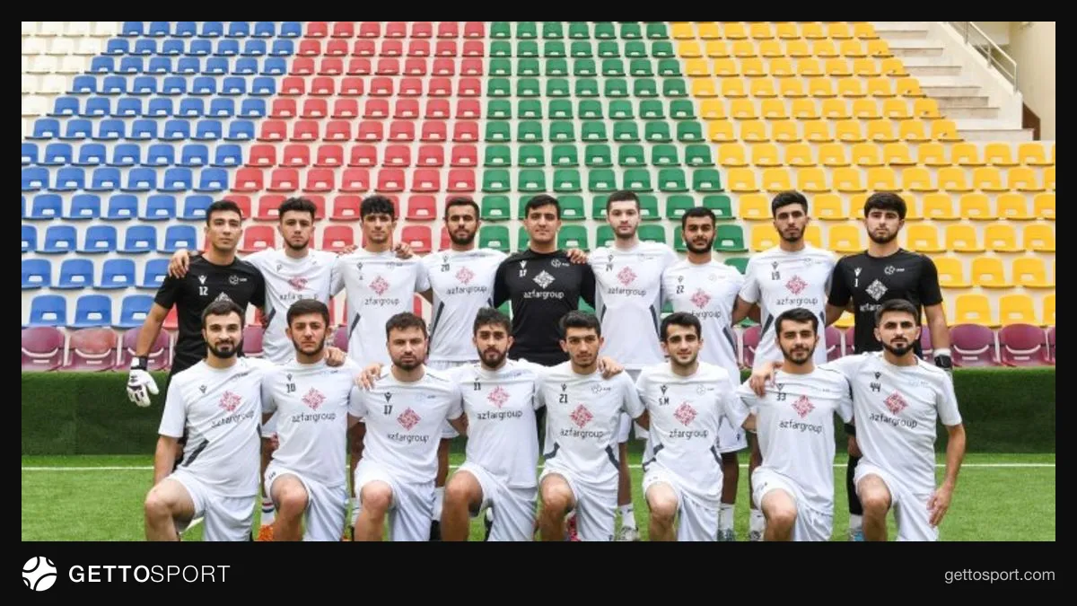 Azərbaycan U-23 minifutbol yığmasının komanda fotosu