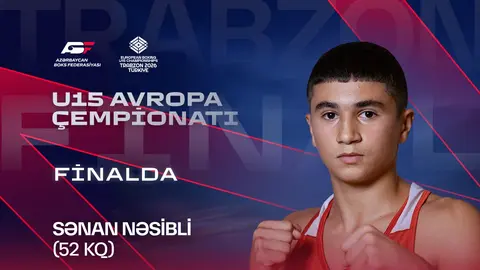 Azərbaycan boksçuları Trabzonda keçirilən U-15 Avropa çempionatında mübarizə aparırlar