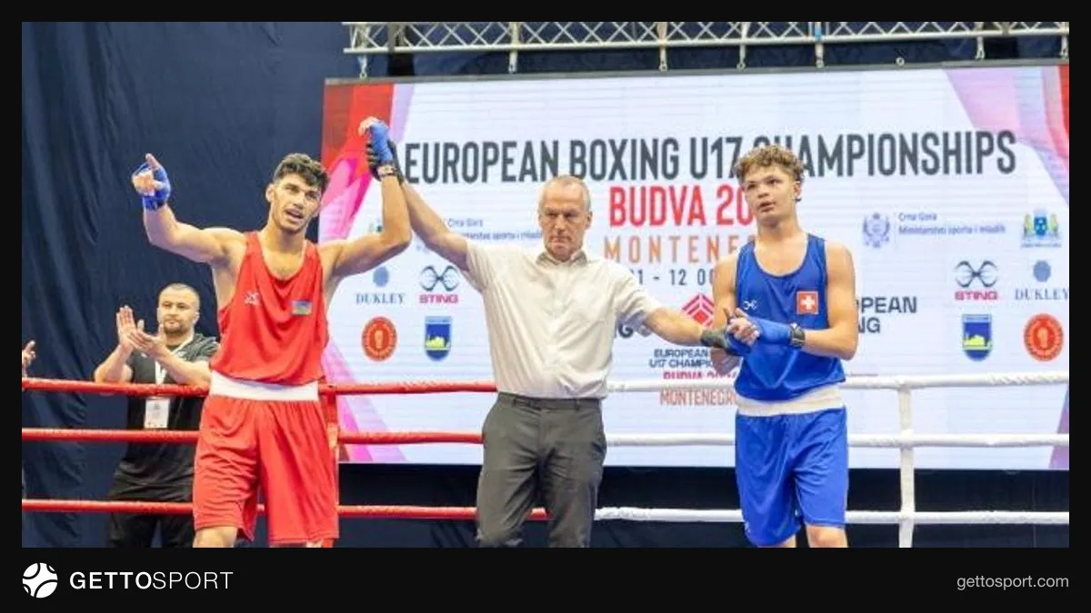 Budvada U-17 Avropa çempionatında azərbaycanlı boksçu ringdə