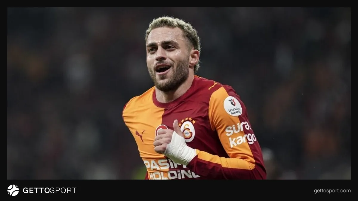 Barış Alper Yılmaz maç sonrası konuşurken