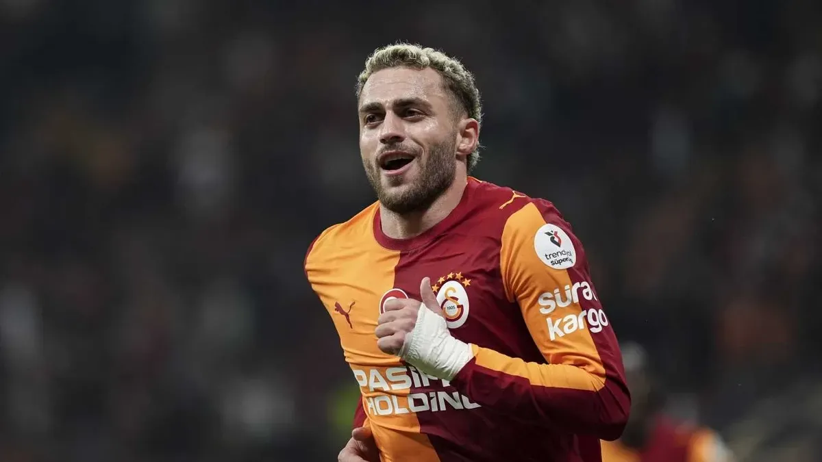 Barış Alper Yılmaz antrenmanda veya tedavi sürecinde