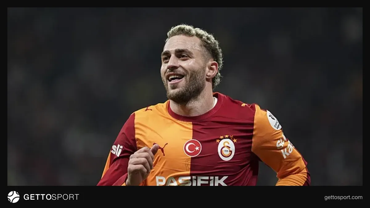 Barış Alper Yılmaz gol sevinci ve tribünlerle etkileşim