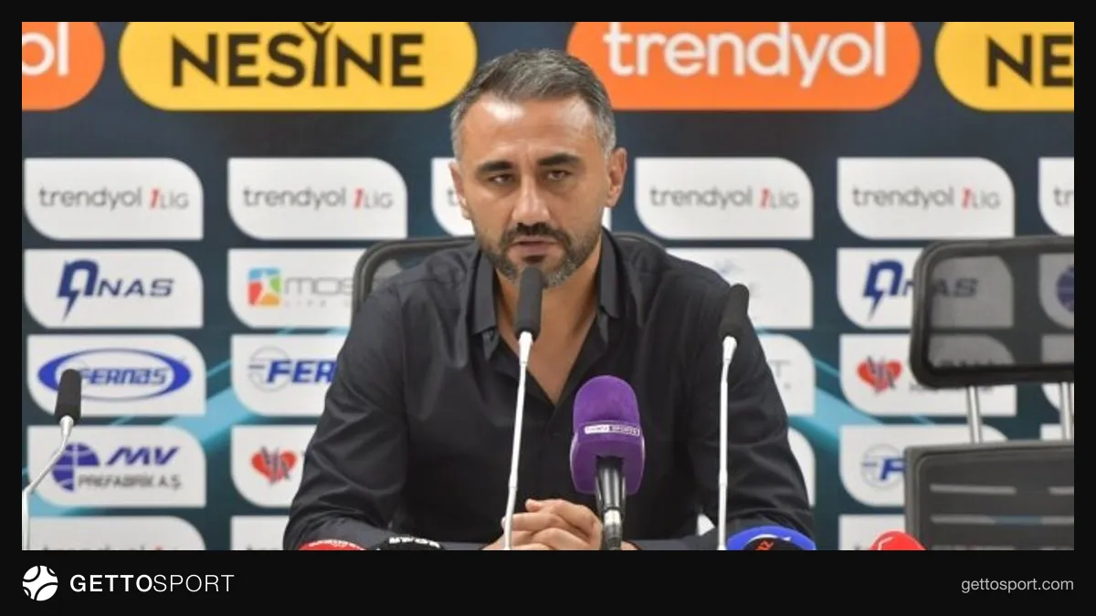 Batman Petrolspor teknik direktörü Selçuk Şahin maç sonrası konuşurken