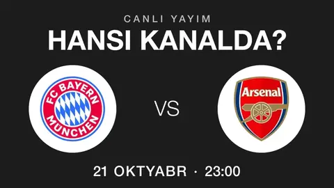 Bavariya – Arsenal oyununun yayım kanalı