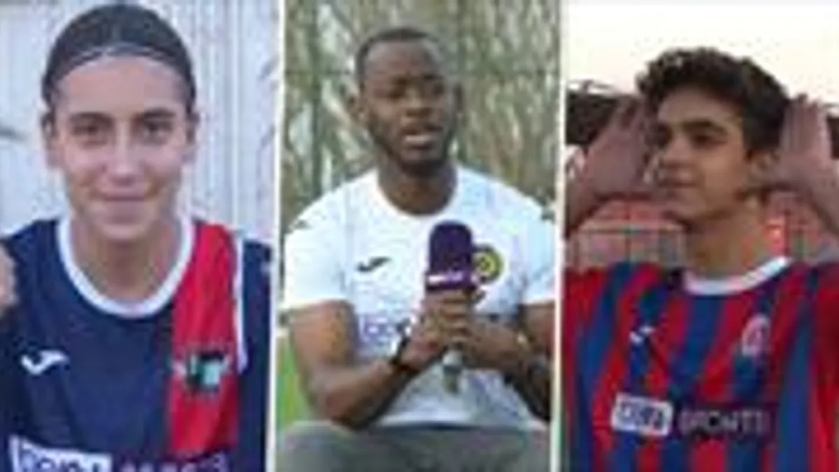 beIN SQUAD logosu ve amatör futbolcuların formalarını tanıtan toplu fotoğraf