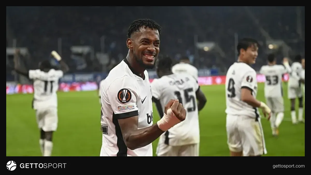 Beşiktaş oyuncuları Hoffenheim deplasmanında gol sevinci