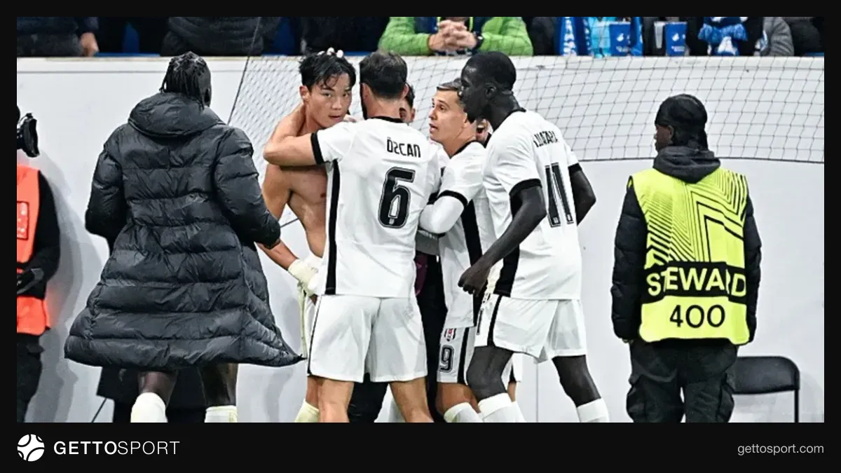 Beşiktaşlı oyuncuların Hoffenheim maçında sevinci