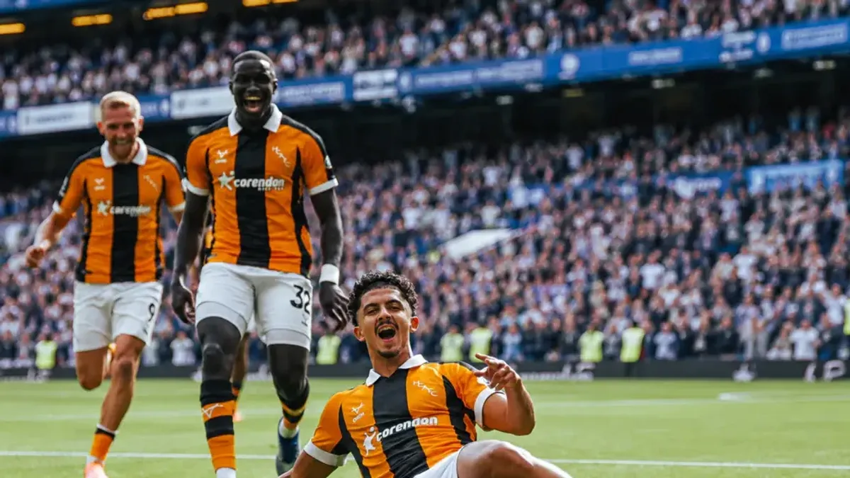 Beşir Bellumi Hull City forması ilə oyunda