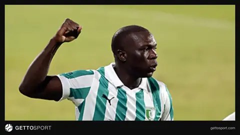 Bodrum FK formasıyla Vincent Aboubakar ve Ege Bilsel saha görüntüsü