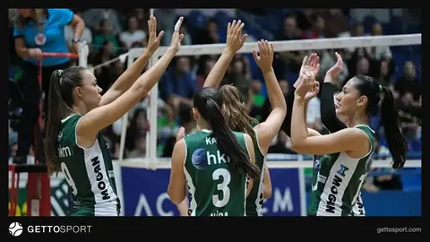 Reynaers Aluminium logosu ve Bodrumspor kadın voleybol forması