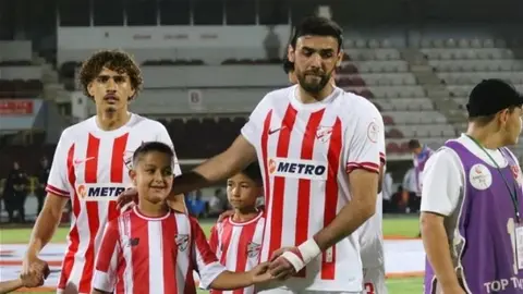 Boluspor və İğdır oyunundan stadion görüntüsü və ehtiyat skamyası