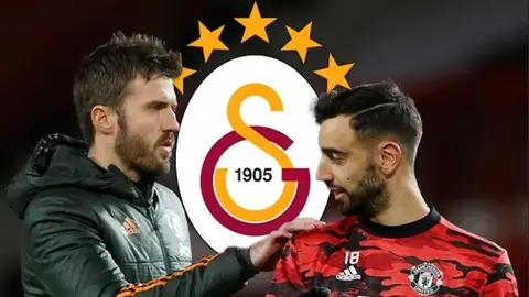 Bruno Fernandes maç sonrası açıklama yaparken