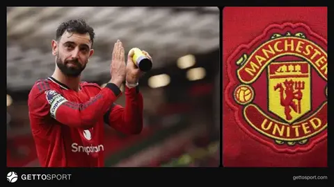 Bruno Fernandes əlini qaldırıb, Mançester Yunayted forması