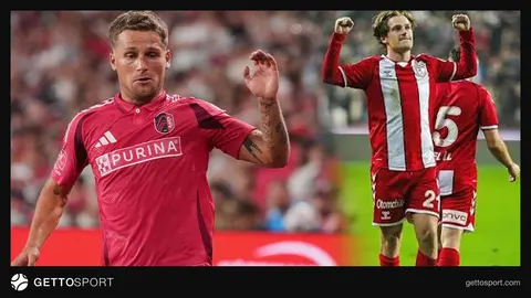 Carlo Holse gol sevincinde St. Louis City formasıyla
