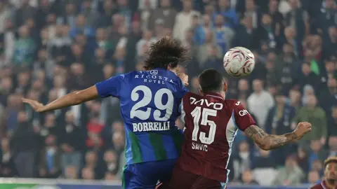 Çaykur Rizespor-Trabzonspor maçından tribün ve güvenlik görüntüsü