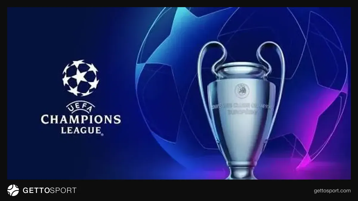 Çempionlar Liqası oyununda bayram edən futbolçular və azarkeşlər