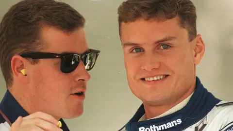 Christian Horner kitap tanıtımı ve David Coulthard fotoğrafları