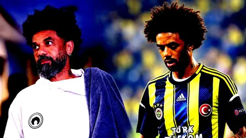 Cristian Baroni röportaj verirken, düşünceli bir ifadeyle mikrofon karşısında