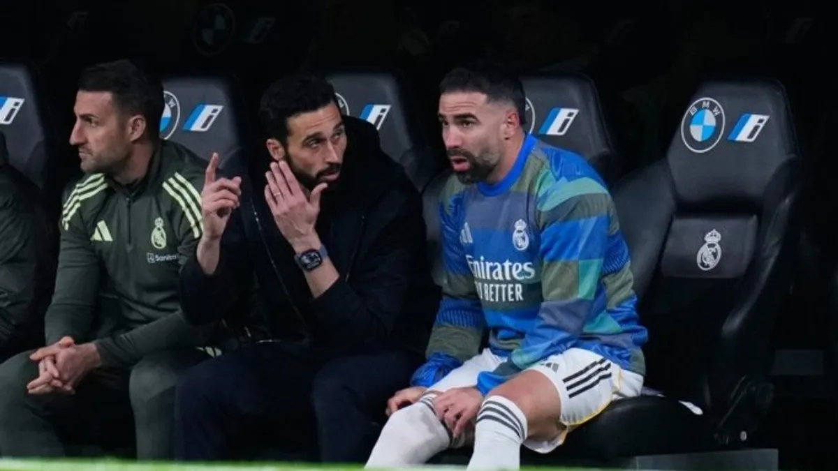 Dani Carvajal Getafe formasıyla röportaj verirken