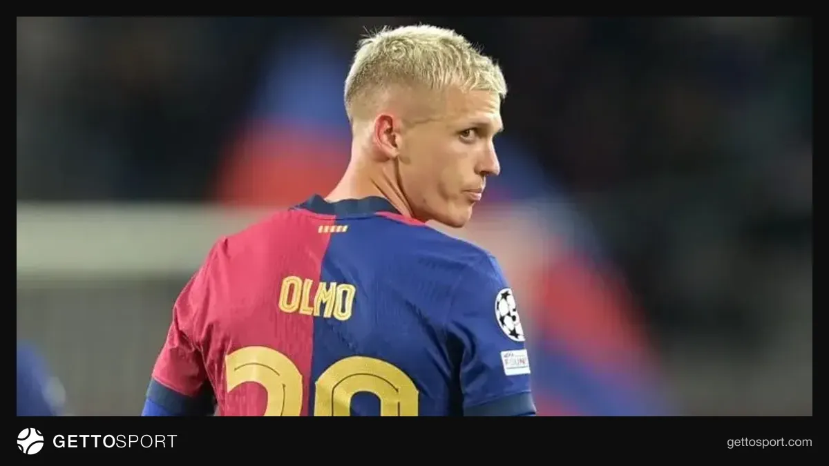 Dani Olmo Barcelona formasında və ya Dinamo Zaqreb arxivi görüntüsü