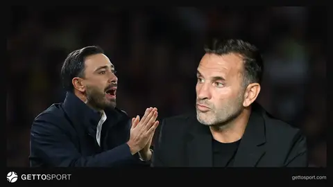 Davide Ancelotti basın toplantısında konuşurken