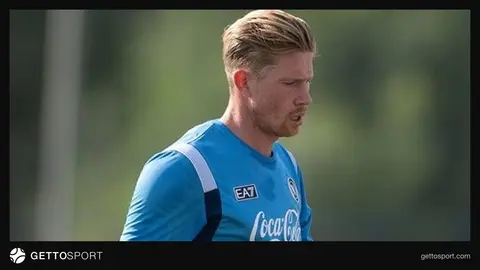 Kevin De Bruyne Napoli formasında meydanda