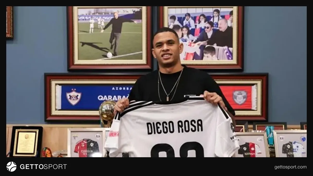 Dieqo Roşa Qarabağ forması ilə müsahibədə
