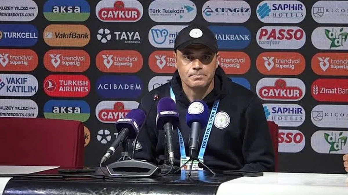 Ekrem Dağ basın toplantısında hakem kararlarını eleştirirken