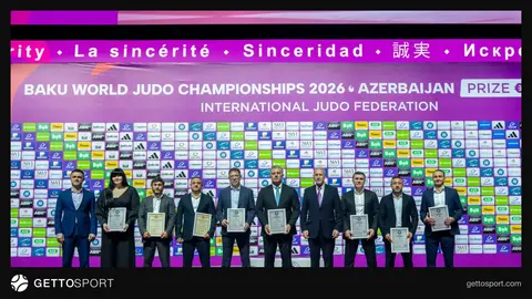 Milli Gimnastika Arenasında cüdo üzrə dan sertifikatlarının təqdim olunması