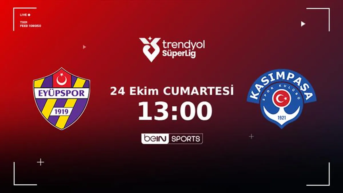 Esenyurt Necmi Kadıoğlu Stadı'nda Eyüpspor-Kasımpaşa maçı için hazırlık görüntüsü