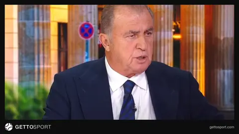 Fatih Terim maç izlerken UEFA gözlemci görevi