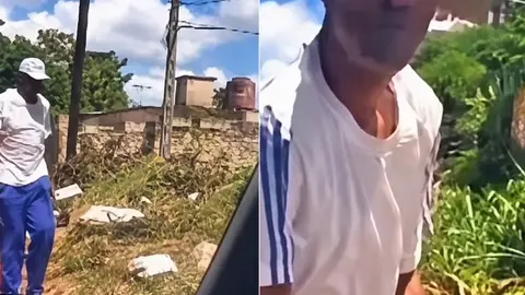 Feliks Savon zibil qutusu yaxınlığında yemək axtararkən